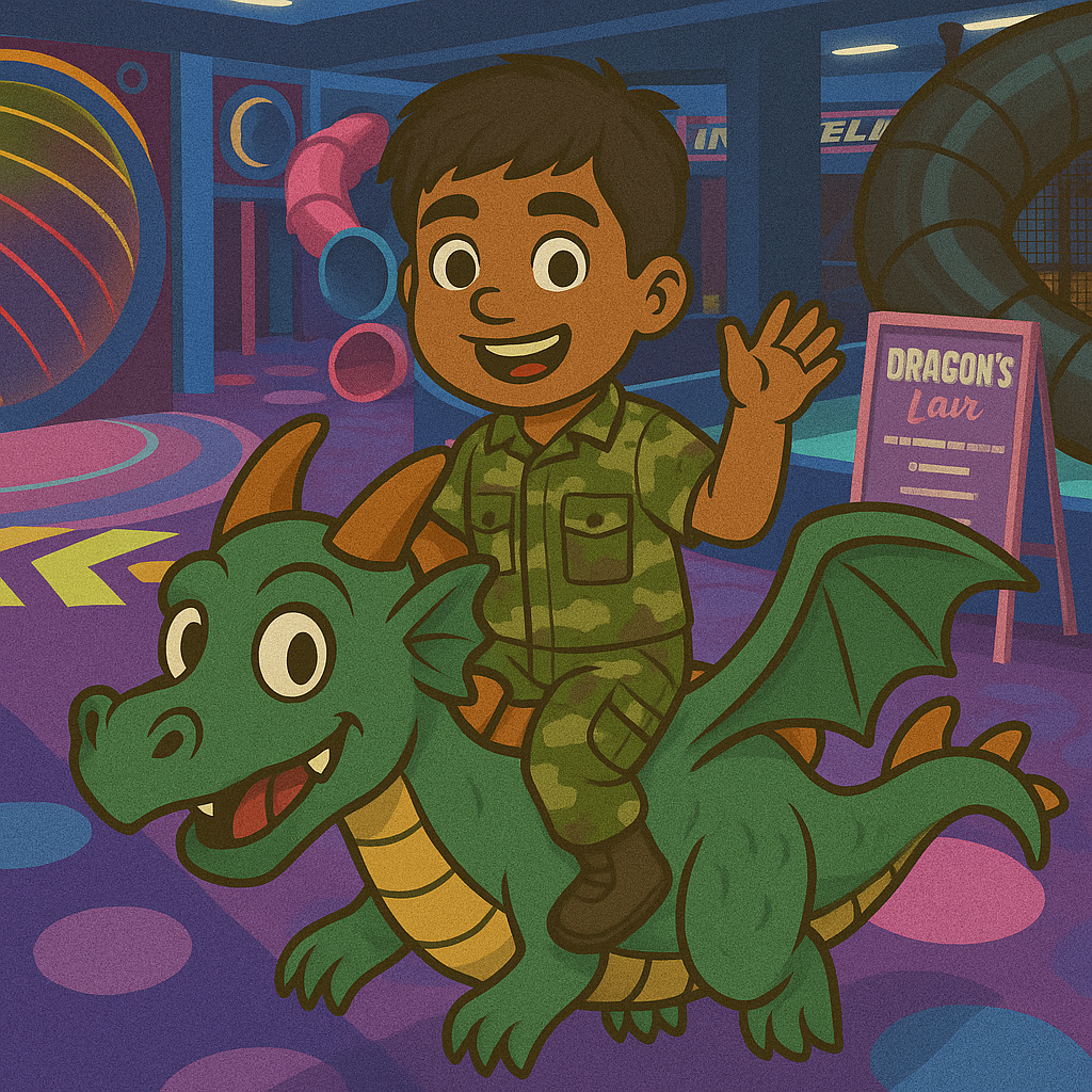 Friendly Dragon Mascot
